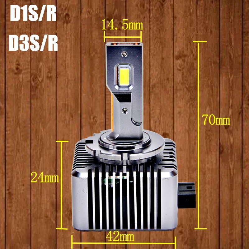 Transformación faros de origen Xenon a Led Universal D1 D1S D1R D3 D3S D3R 12V 24V coche moto motocicleta furgoneta camión quad luz blanca 6500k canbus